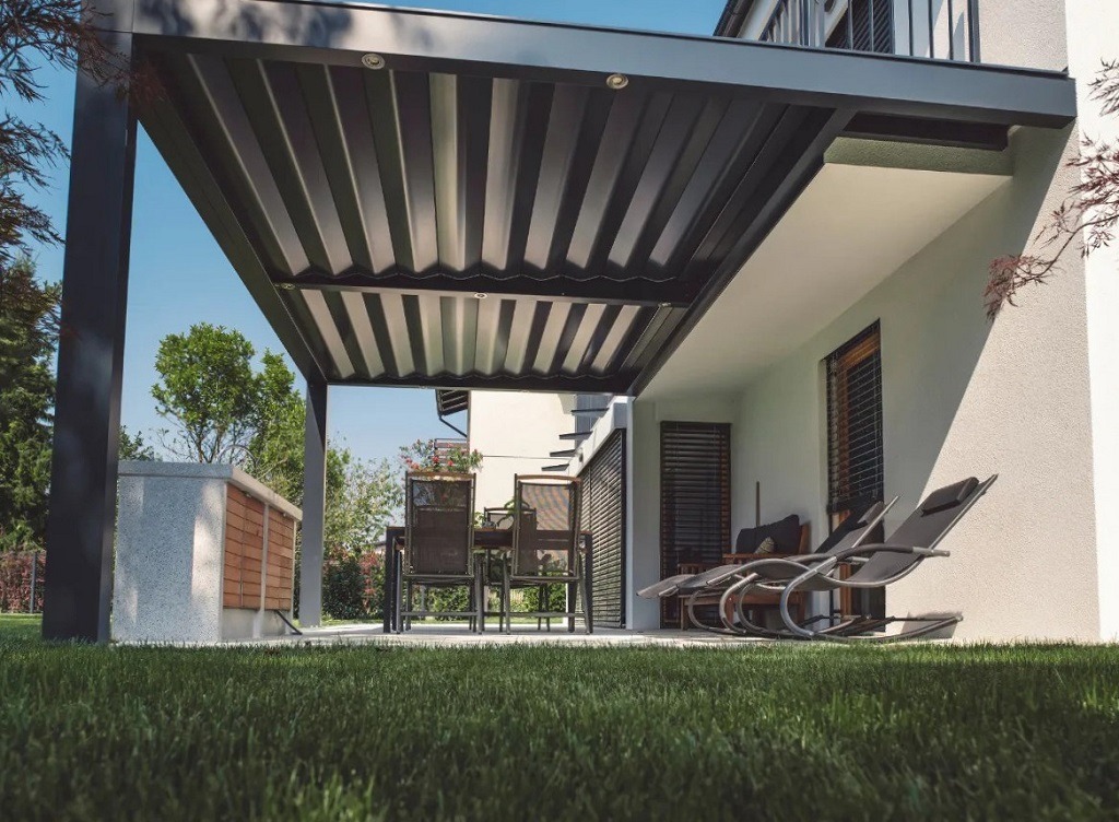 Pergola teraszon