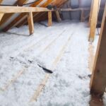 fújható hőszigetelés padláson